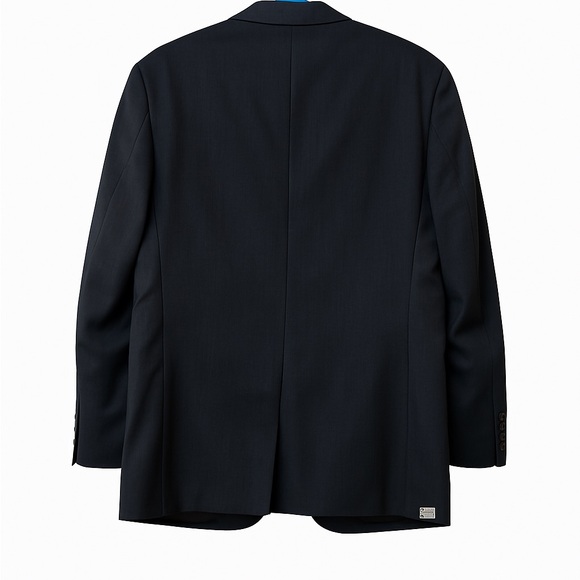 Jos. A. Bank Blue Sport Coat with Structured Shoulders - Picture 1 of 7
